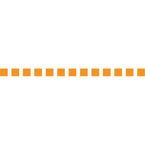 Lot 2 bandes 52mm x 1m - Carrés Orange - 4640624