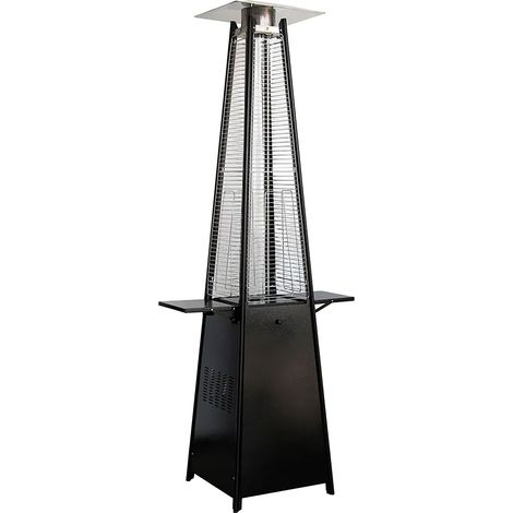 Tavolo Accessorio per Stufa a Fungo Pyramid 29,5x25 cm in Acciaio Nero (1/4)