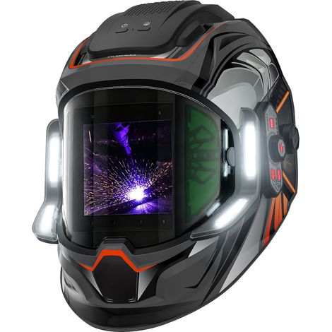 Casque Soudure Automatique Vue Panoramique 180°丨4 LED Pro True Color (1/5)