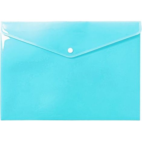 Carpeta sobre tamaño A4 PP azul pastel