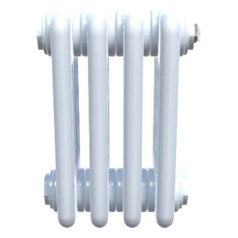 Bircham - White 4 Column Radiator H300mm x W206mm