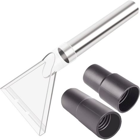 Compatible con los accesorios de aspiradoras Jiba: cabezal de aspiración de alfombras con recolección de agua transparente. (1/2)