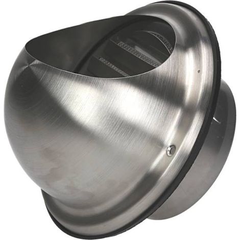 125 mm Edelstahl-Abluft-/Lüftungseinlass