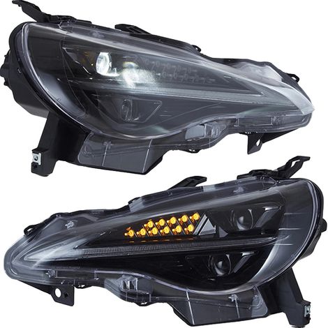 Gruppo ottico anteriore, tecnologia LED, compatibile con Toyota 86/Subaru BRZ/Scion FR-S, guida a destra, 2 fari (1/2)