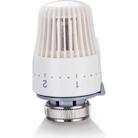 Tête de radiateur thermostatique, Tête de thermostat de radiateur TRV M30 x 1,5 Tête de rechange pour vanne de radiateur Tête de vanne de radiateur thermostatique pour bureau à domicile 1PCS (1/4)