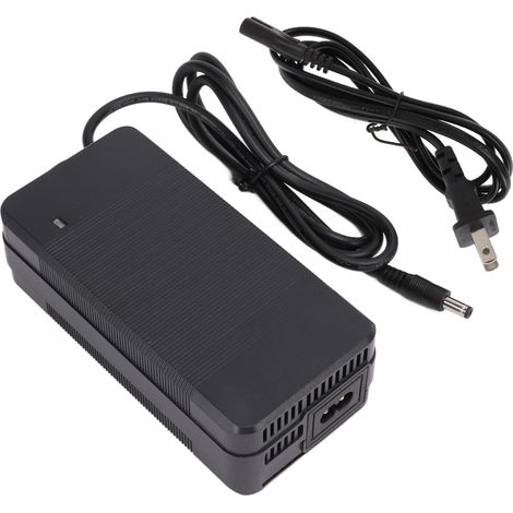 Chargeur batterie trottinette électrique 58.8V 2A, adaptateur secteur 100-240V avec prise US, coque ignifugée pour vélo électrique. (1/5)