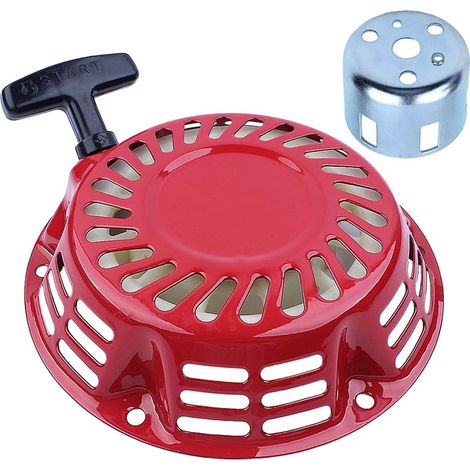 Convient pour le kit de démarrage à rappel pour moteur Honda GX120 GX160 GX200 GX140 5,5 ch 6,5 ch, ensemble de corde de traction avec coupelle de démarrage, pièces de rechange pour kit de démarrage à (1/5)