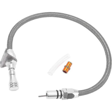 Jauge d'huile de transmission flexible de remplacement pour transmission turbo General Motors SBC BBC Chevrolet TH400 TH350 (1/4)
