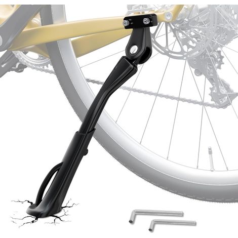 Béquille vélo 26-29 Pouces, Support Central Universel Réglable, Béquille Alliage Aluminium pour VTT, Vélo Électrique, Vélo de Course (1/5)
