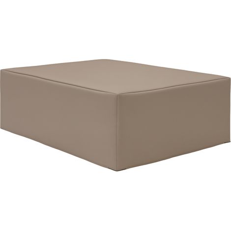 Housse de protection pour mobilier de jardin, résistante à l'hiver et imperméable, en bâche Oxford, 275 x 205 x 90 cm, beige (1/5)
