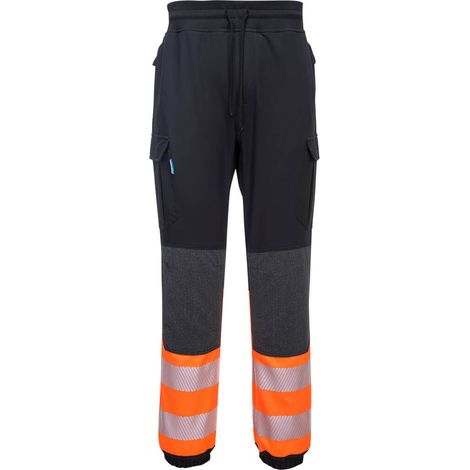 Jogging PW3 Haute-Visibilité Flexi classe 1 - S - Noir/Orange - PORTWEST
