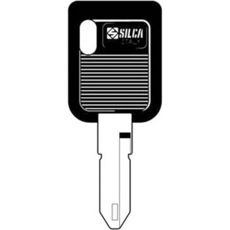 5 x SILCA NE55DP CHIAVE AUTO TESTA PLASTICA ACCIAIO