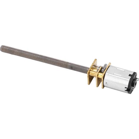 12FN20 300 U/min DC6V Mini-Getriebemotor für elektronisches Spielzeug, M4x55 Welle (1/5)