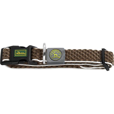 Collare per Cani Hunter Basic Filo Marrone Taglia M Brown (33-50 cm) (1/2)