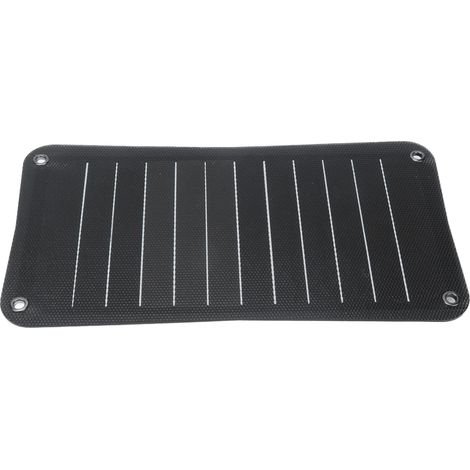 Chargeur Solaire Portable 5V ETFE USB, Batterie Externe pour Sport, Panneau Solaire Résistant, Sortie 5V, Énergie Renouvelable en Extérieur (1/5)