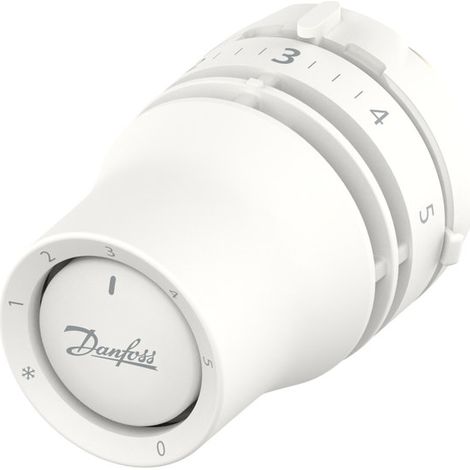 Danfoss Redia RTD Thermostatkopf, eingebauter Sensor, mit Nulleinstellung