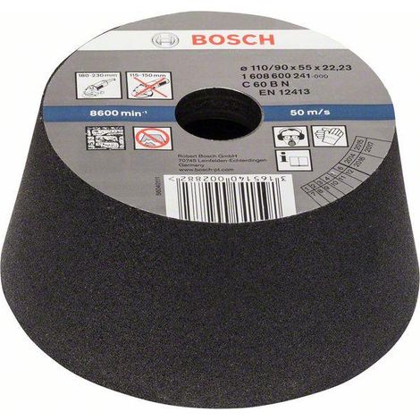 PRO Metal Pot à abraser conique, 90 x 110 x 55 mm, G54