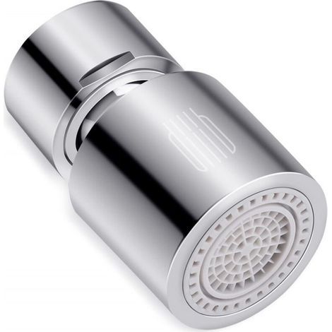 360 Degrés Aérateur de Robinet, Filtre économiseur D'eau Pivotant Tête de Robinet de Cuisine 2 Modes Réglable Douche Tête Filtre Pulvérisateur Pour Cuisine Salle De Bain (1/5)