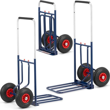 Diable - diable - pliable - jusqu'à 150 kg - bleu (1/5)