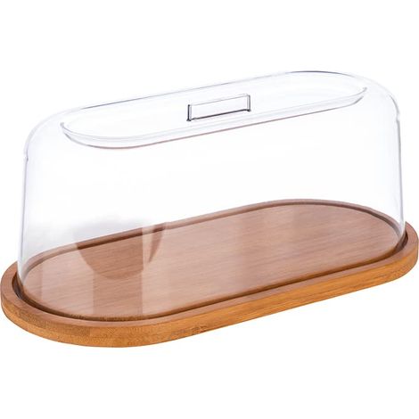 Vassoio pranzo aps bamboo tray with lid 28x14 cm antiscivolo (1/4)