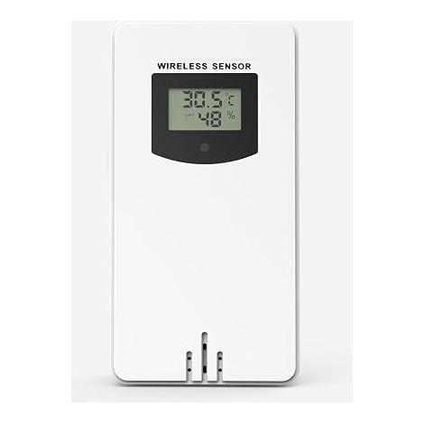 weather station outdoor sensor, outdoor temperature and humidity display, maximum transmission distance 60m, to monitor the outdoor temperature on the (1/4)