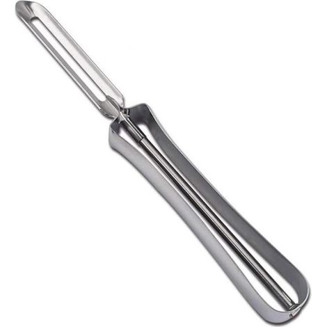 Éplucheur à légumes pivotant, en acier inoxydable, ergonomique, compatible lave-vaisselle (1/4)
