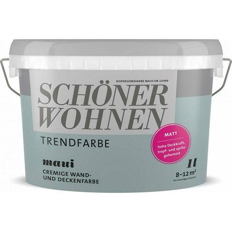 SW Trend Wandfarbe matt 1,0L Maui 6650