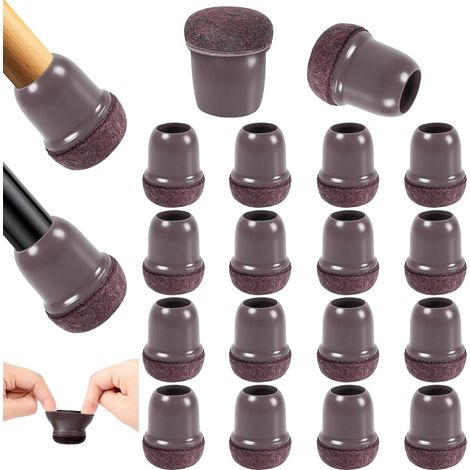 16 Protege Pied de Chaise, Protection Pied de Chaise Silicone, Petit Patin de Chaise Protecteurs, Silicone Chaise Casquettes Pieds, Embout de Chaise