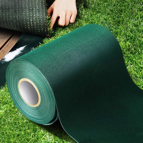 Kunstrasen-Klebeband, Kunstrasen-Verbindungsband, Rasenverbindungsmatte, Haustiergartenmatte, 15 cm breit x 5 m lang