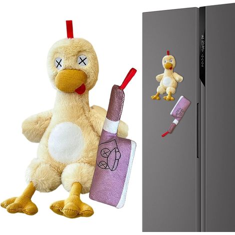 Aimants Frigo pour Décorations Magnétiques Douces Canard en Peluche Mignon Aimants Frigo Mignons Pour Anniversaire Salle De Classe Carnaval Camping Salon Chambre Voiture Maison (1/5)