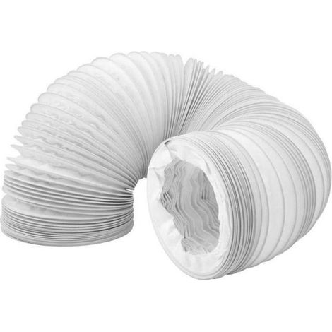 ESPIROFLEX tubo secadora super flex 127 mm 3 m , El tubo superflex air blanco Ø125 mm / 3 metros es un conducto flexible diseñado para la evacuación y conducción de aire en instala (1/3)