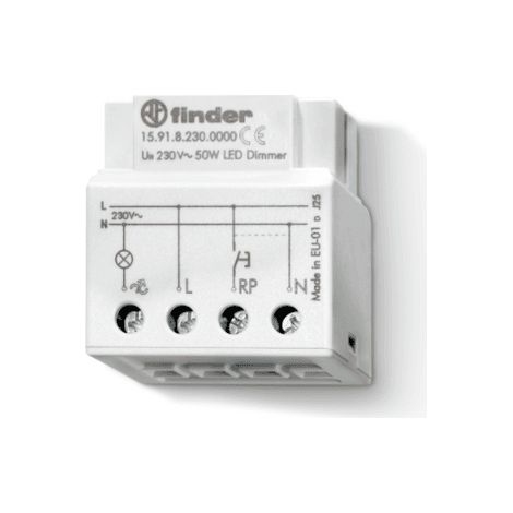 Finder dimmer da incasso led incandescenza 100w 159182300000 (1/5)