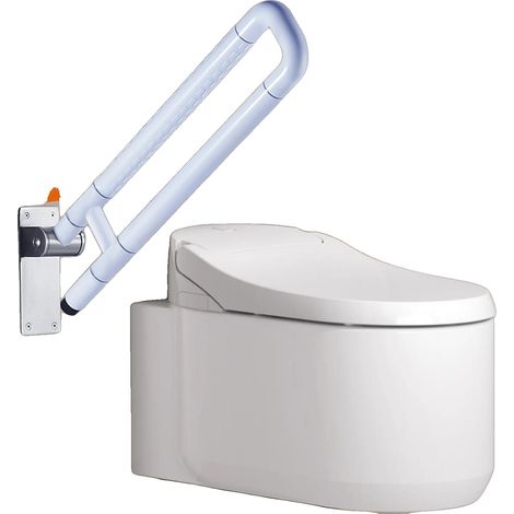 Unterstützungsgriff, Edelstahl, robuste Bauweise, WEISS (1/5)