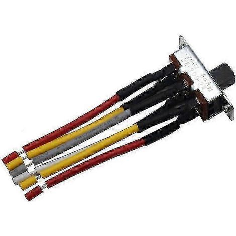 Interrupteur inverseur à 6 broches pour ventilateur de plafond, remplacement pour les modèles Zing Ear ZE-209-22 et SL13B. (1/5)
