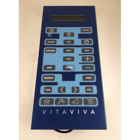 Ricambio tastiera completa box doccia VITAVIVA - VILLEROY E BOCH 497702 (1/3)