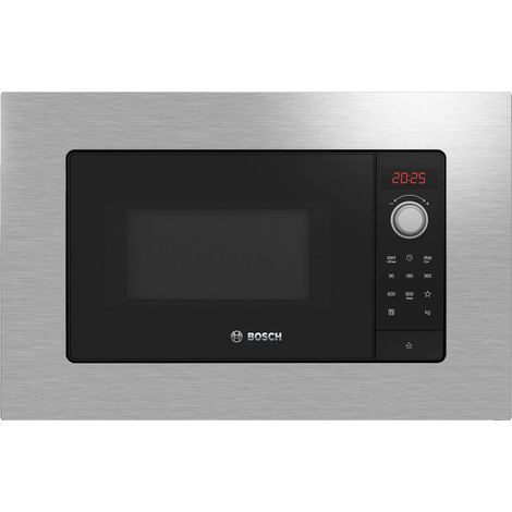Bosch bfl623ms3 microondas integrado solo microondas 20 l 800 w acero inoxidable (1/5)