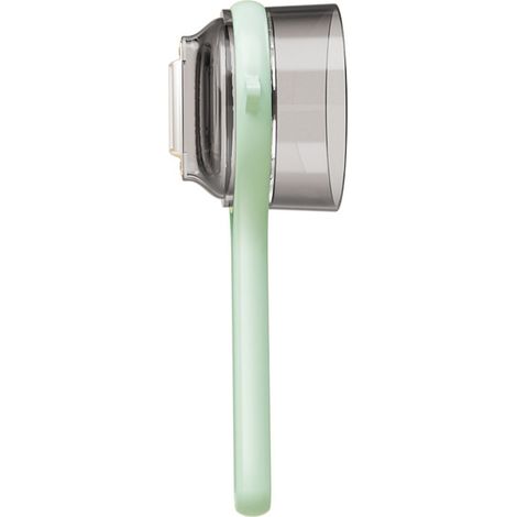 Éplucheur de rangement avec récipient, éplucheur multifonctionnel pour fruits et légumes, vert clair, idéal pour la cuisine. (1/5)