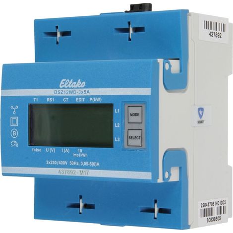 Eltako Compteur d’énergie DSZ15WD-3x5A
