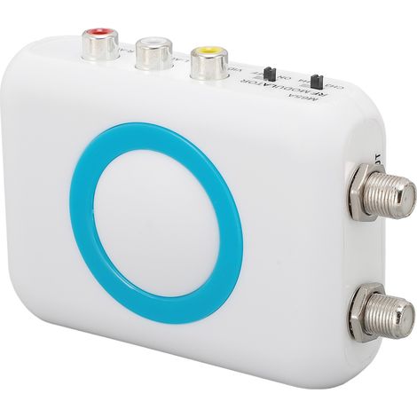 Modulateur RF numérique M65A NTSC, modulateur RF AV vers RF CH3 CH4 pour système CATV (1/5)