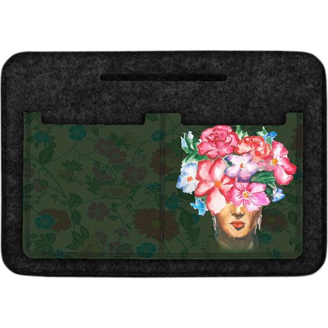 Organizer per borsetta Femina in feltro color antracite (1/5)