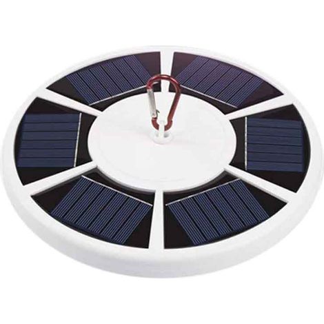 Lampe solaire à 42 LED pour mât de drapeau (1/5)