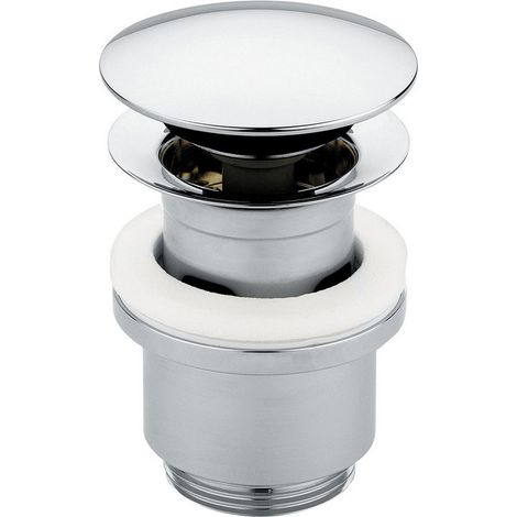 Waschtisch-Ablaufgarnitur 1"1/4 mit Überlauf Idral 0419 Verchromt - Messing (1/2)
