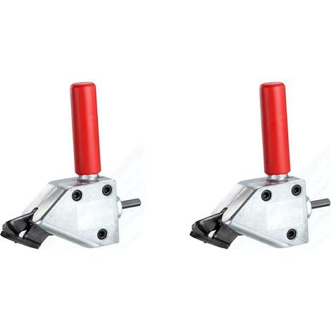 2X Coupe-TôLe en MéTallique Ciseaux ÉLectriques Cutter Coupe-TôLe en Acier Inoxydable (1/4)
