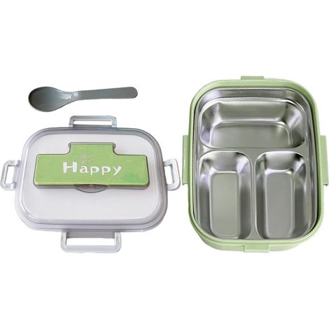 Boîte à Lunch en Acier Inoxydable pour Adultes Conteneurs De Stockage (1/5)