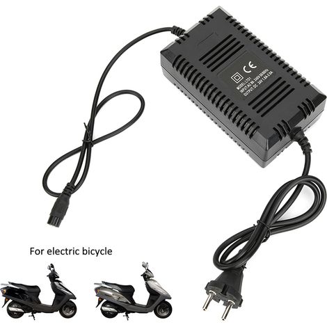 Chargeur de batterie lithium 24V portable pour vélo électrique, prise européenne 90-240V