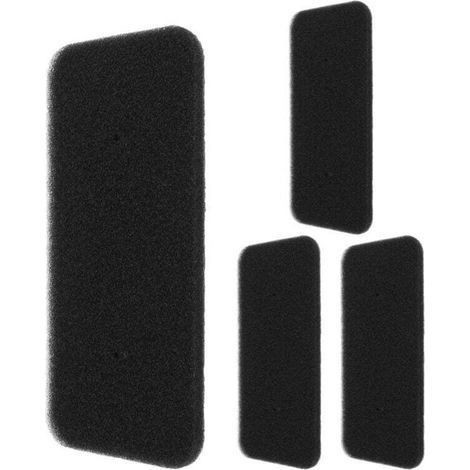 Lot de 4 filtres éponge pour sèche-linge à pompe à chaleur – Compatible Candy, Ostein, House to House – Dimensions 275 x 125 x 10 mm (1/3)