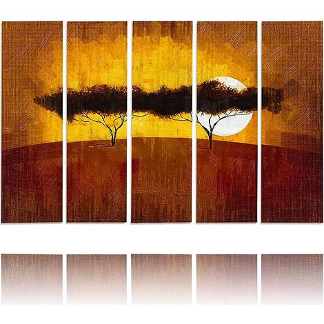 Tableau deux arbres - 200 x 100 cm (1/5)