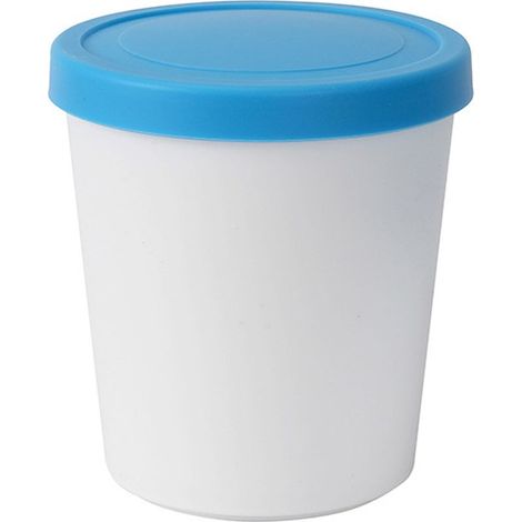 Eiscremebehälter – Auslaufsicherer Silikondeckel – Gefriergeeignet – Stapelbar – 1 l (1/5)