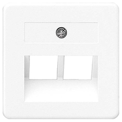 Jung 1 parte Placca di copertura Coperchio Bianco 169-2UAEWW 1 pz.
