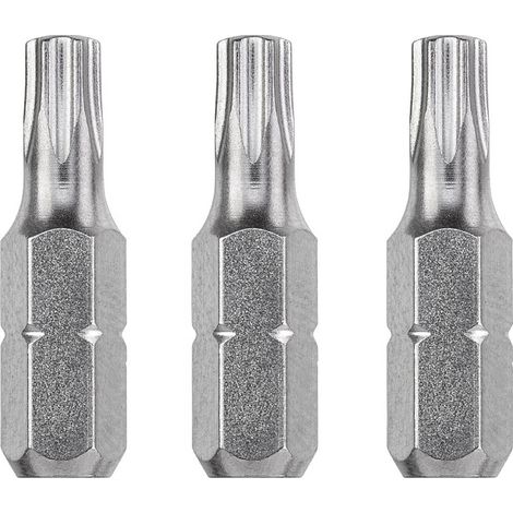kwb 121225 Inserto Esagonale T 25 Acciaio 3 pz. (1/3)